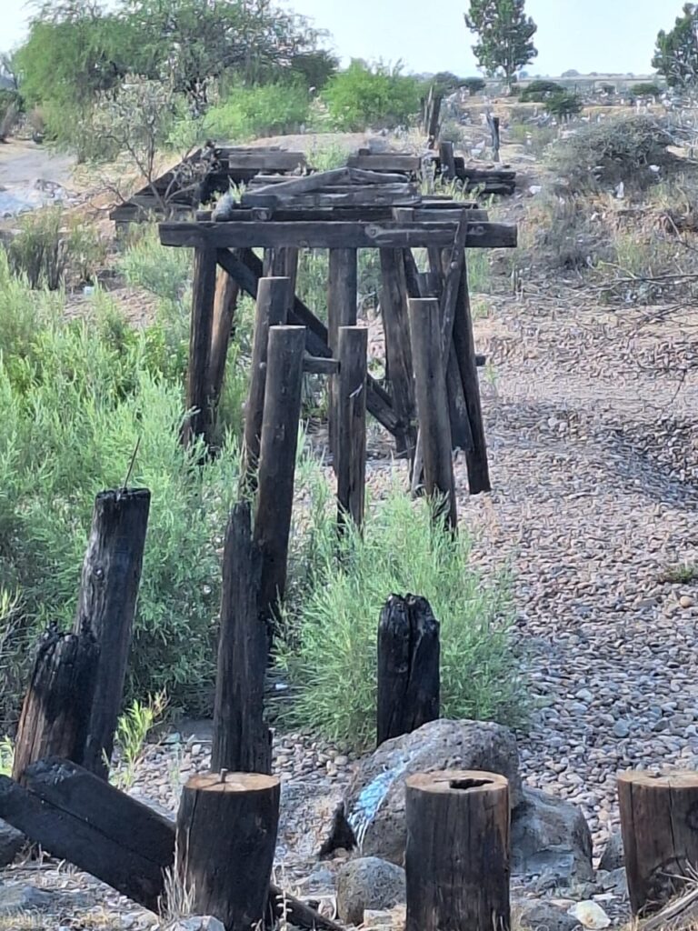 El puente del ferrocarril en Canatlán. ¿Historia de saqueo, desinterés o ambas?