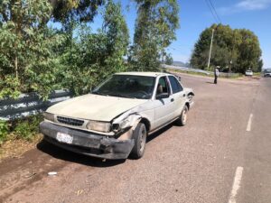 choca moto contra carro