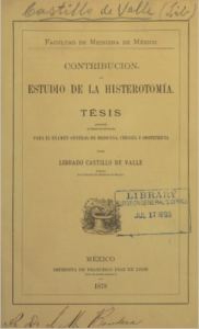 LIBRO DR. CASTILLO DEL VALLE