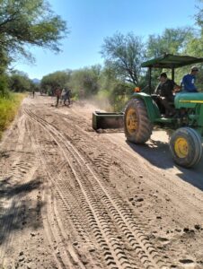 Trabajo comunitario y compartido en Buenavista