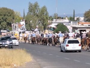 Inicio de la cabalgata 2024 Rodeo.