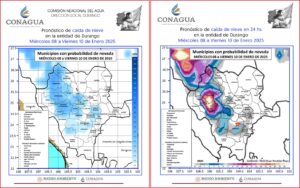 Muy puntual el pronóstico de la CNA