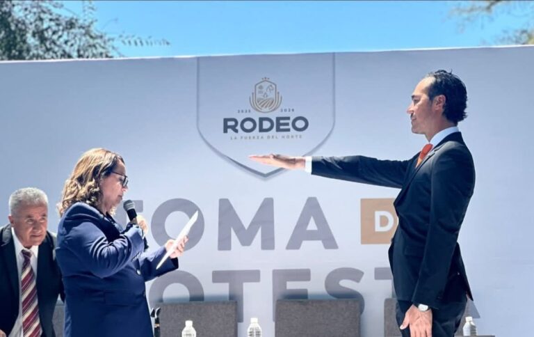 Jesús Eduardo Estrada Meraz, Presidente Constitucional de Rodeo.