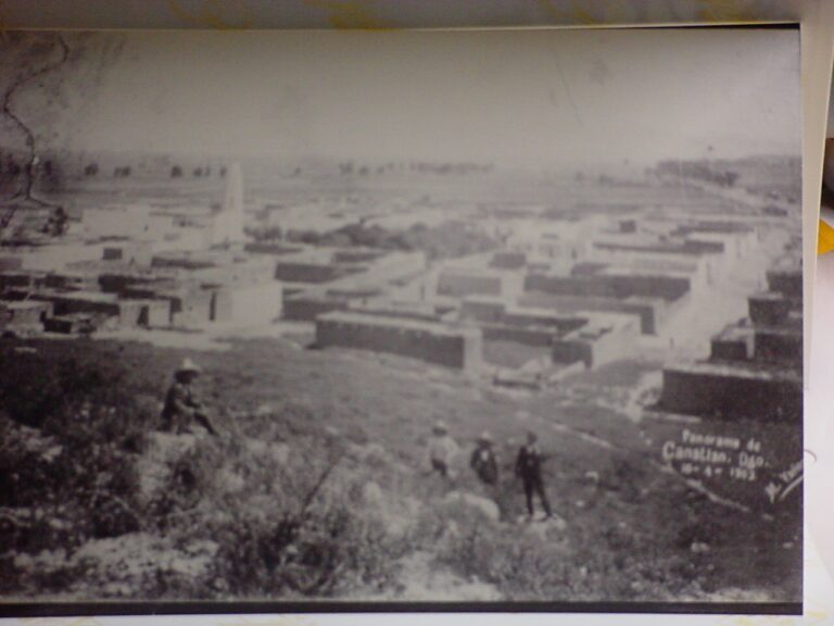 Canatlán a principios de siglo xx.