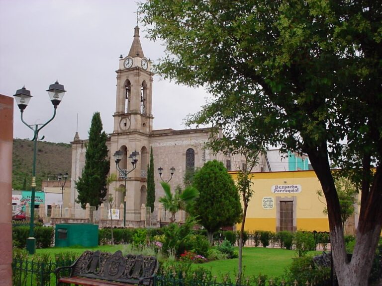 La parroquia de San Diego de Canatlán.