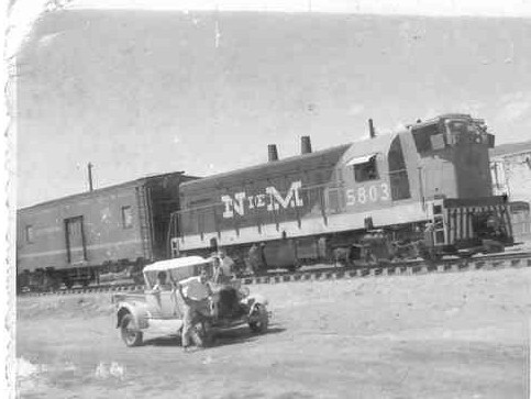 El Ferrocarril en Canatlán, tomado del libro