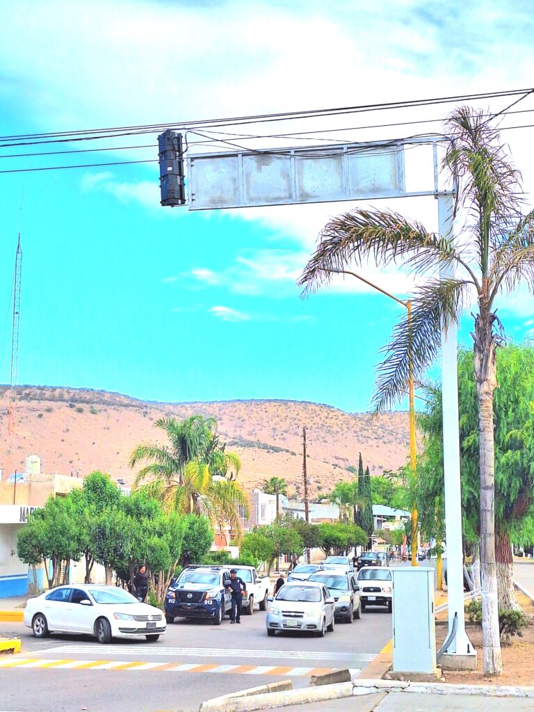 Canatlán y su semaforización.